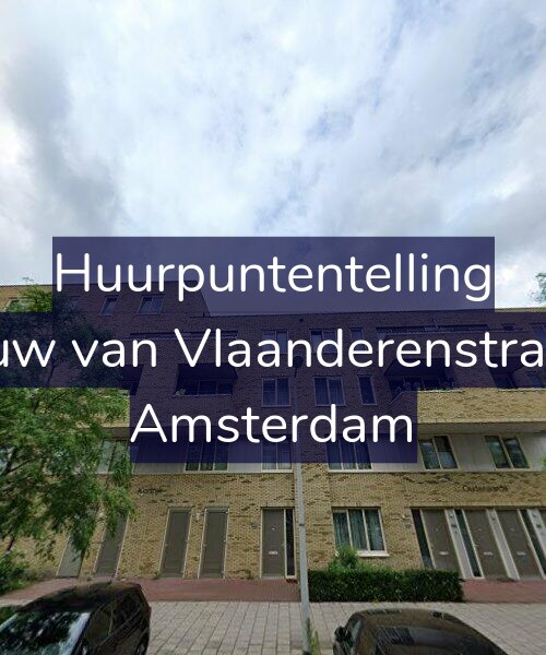 Foto gevel Huurpuntentelling voor De Leeuw van Vlaanderenstraat 27-B, Amsterdam