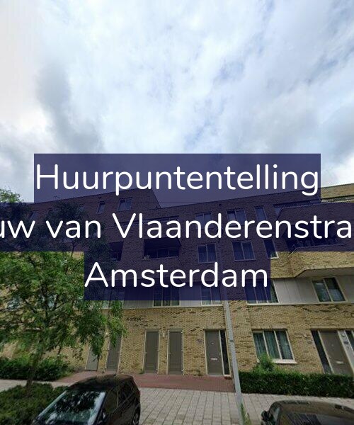 Foto gevel Huurpuntentelling voor De Leeuw van Vlaanderenstraat 19-A, Amsterdam