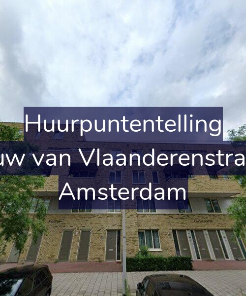 Foto gevel Huurpuntentelling voor De Leeuw van Vlaanderenstraat 19-C, Amsterdam