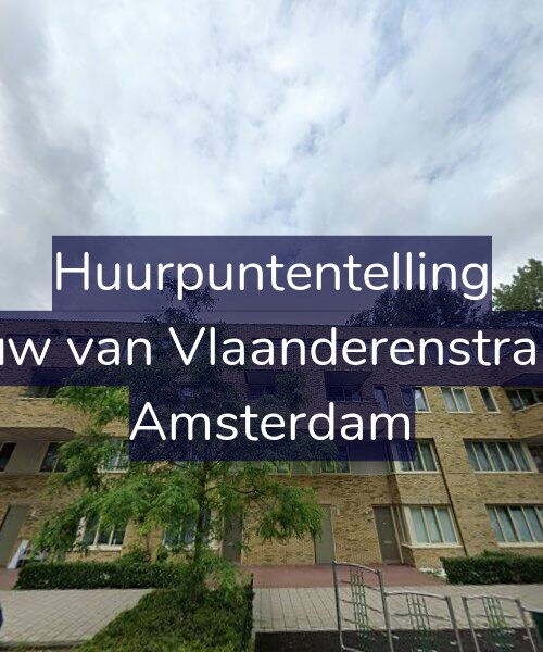 Foto gevel Huurpuntentelling voor De Leeuw van Vlaanderenstraat 27-M, Amsterdam