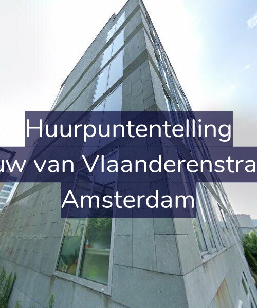 Foto gevel Huurpuntentelling voor De Leeuw van Vlaanderenstraat 36-B, Amsterdam