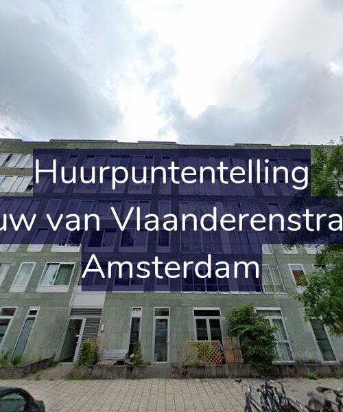 Foto gevel Huurpuntentelling voor De Leeuw van Vlaanderenstraat 26-E, Amsterdam