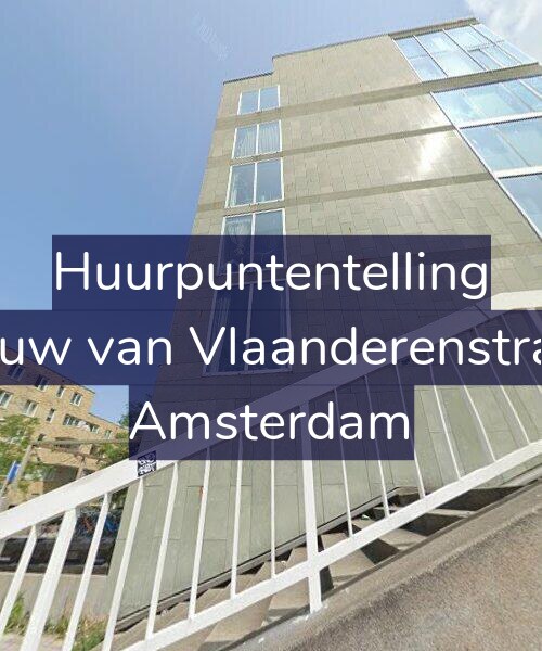Foto gevel Huurpuntentelling voor De Leeuw van Vlaanderenstraat 2-C, Amsterdam