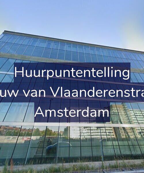 Foto gevel Huurpuntentelling voor De Leeuw van Vlaanderenstraat 4-A, Amsterdam