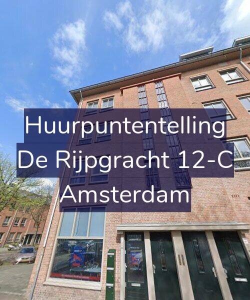 Foto gevel Huurpuntentelling voor De Rijpgracht 12-C, Amsterdam