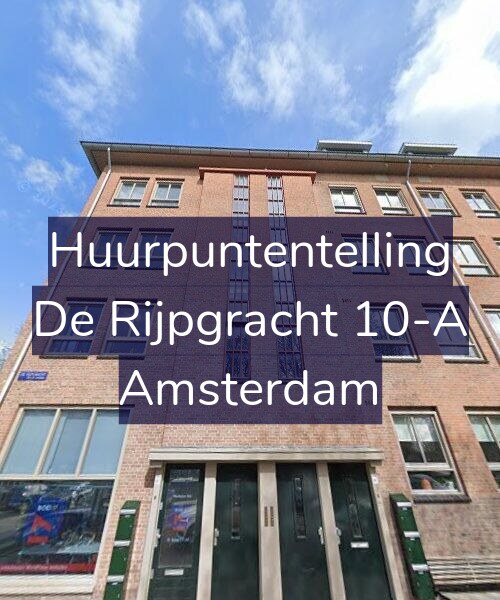 Foto gevel Huurpuntentelling voor De Rijpgracht 10-A, Amsterdam
