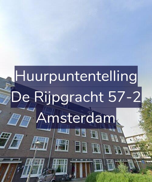 Foto gevel Huurpuntentelling voor De Rijpgracht 57-2, Amsterdam