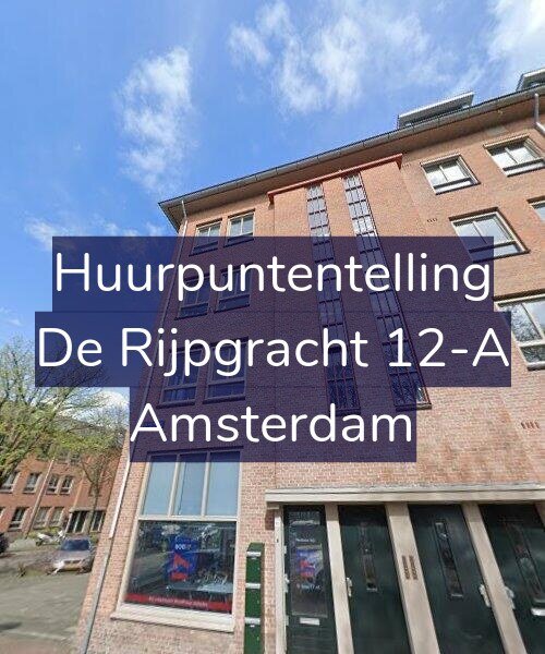 Foto gevel Huurpuntentelling voor De Rijpgracht 12-A, Amsterdam