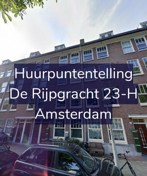 Foto gevel Huurpuntentelling voor De Rijpgracht 23-H, Amsterdam