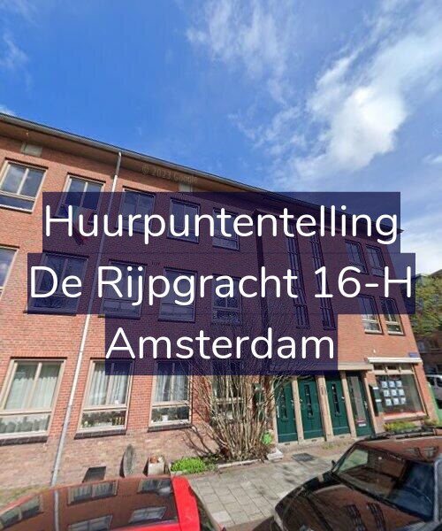 Foto gevel Huurpuntentelling voor De Rijpgracht 16-H, Amsterdam