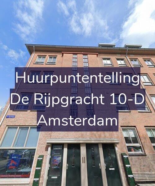 Foto gevel Huurpuntentelling voor De Rijpgracht 10-D, Amsterdam