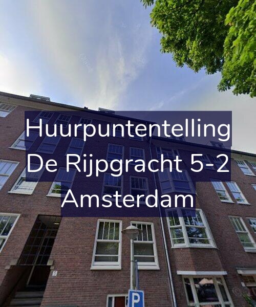 Foto gevel Huurpuntentelling voor De Rijpgracht 5-2, Amsterdam