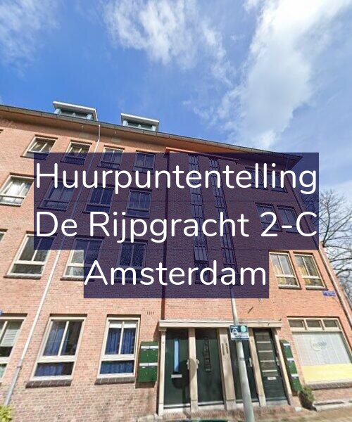 Foto gevel Huurpuntentelling voor De Rijpgracht 2-C, Amsterdam