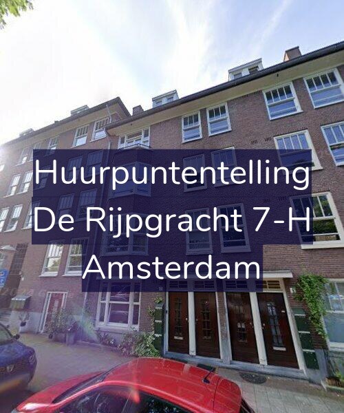 Foto gevel Huurpuntentelling voor De Rijpgracht 7-H, Amsterdam