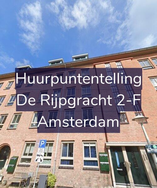 Foto gevel Huurpuntentelling voor De Rijpgracht 2-F, Amsterdam