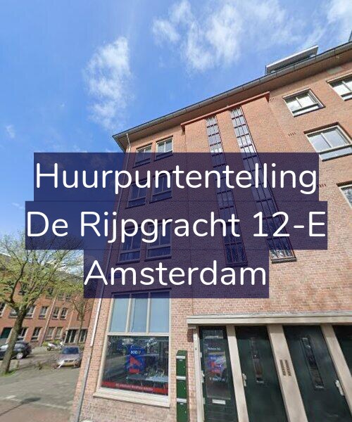 Foto gevel Huurpuntentelling voor De Rijpgracht 12-E, Amsterdam