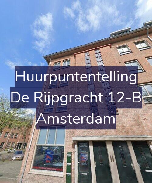 Foto gevel Huurpuntentelling voor De Rijpgracht 12-B, Amsterdam