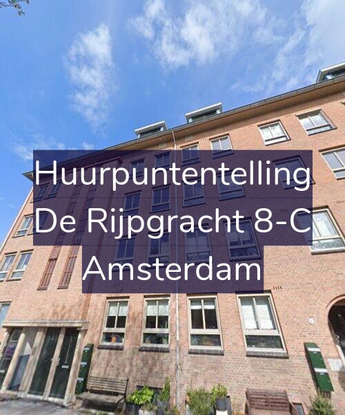 Foto gevel Huurpuntentelling voor De Rijpgracht 8-C, Amsterdam