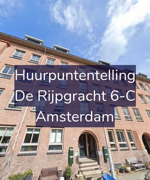 Foto gevel Huurpuntentelling voor De Rijpgracht 6-C, Amsterdam