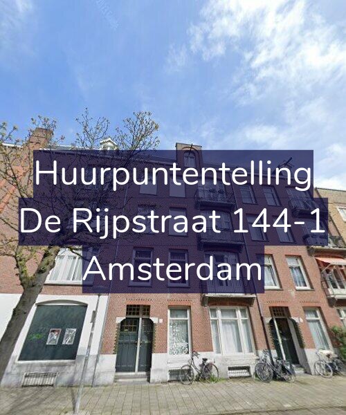 Foto gevel Huurpuntentelling voor De Rijpstraat 144-1, Amsterdam