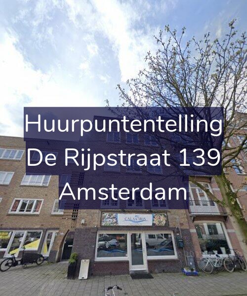 Foto gevel Huurpuntentelling voor De Rijpstraat 139, Amsterdam