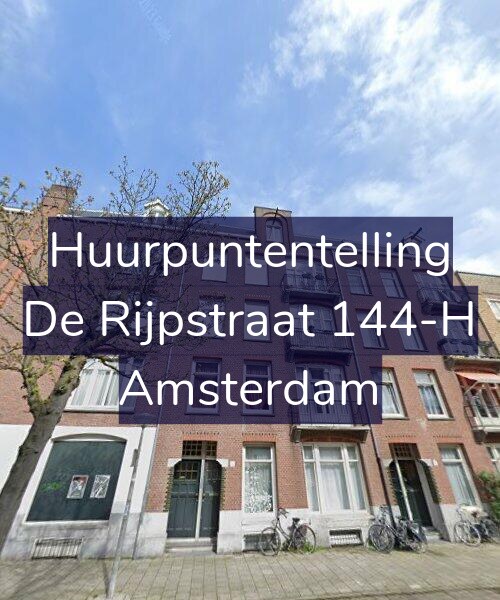 Foto gevel Huurpuntentelling voor De Rijpstraat 144-H, Amsterdam
