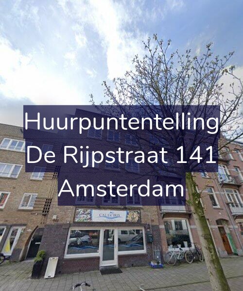 Foto gevel Huurpuntentelling voor De Rijpstraat 141, Amsterdam