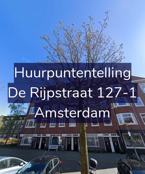Foto gevel Huurpuntentelling voor De Rijpstraat 127-1, Amsterdam