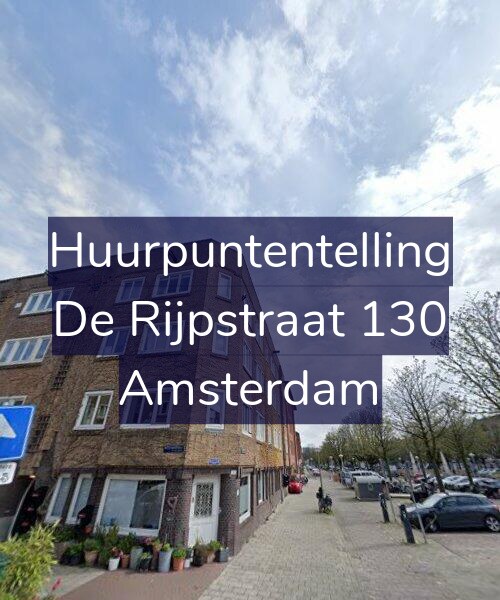 Foto gevel Huurpuntentelling voor De Rijpstraat 130, Amsterdam