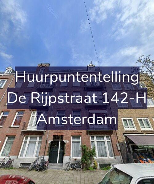 Foto gevel Huurpuntentelling voor De Rijpstraat 142-H, Amsterdam