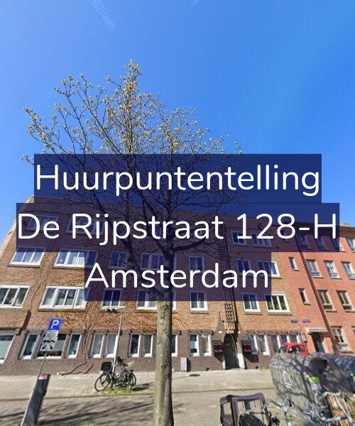 Foto gevel Huurpuntentelling voor De Rijpstraat 128-H, Amsterdam
