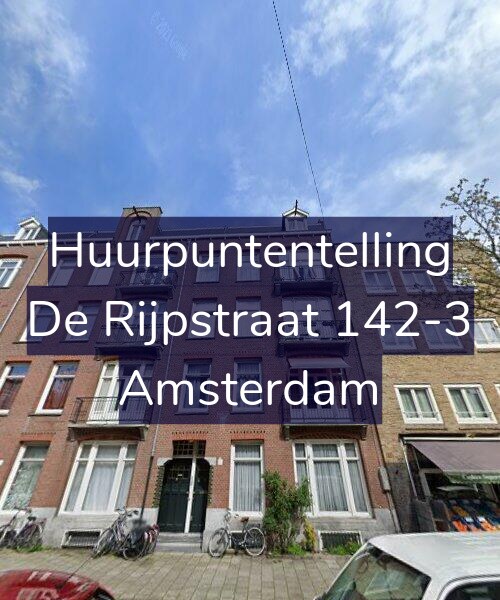 Foto gevel Huurpuntentelling voor De Rijpstraat 142-3, Amsterdam