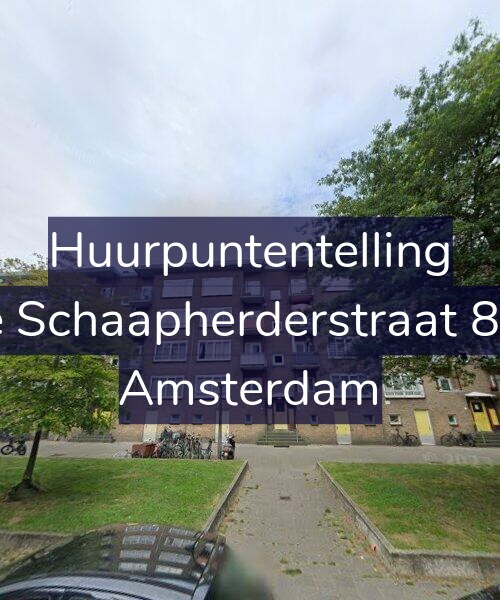 Foto gevel Huurpuntentelling voor De Schaapherderstraat 8-H, Amsterdam