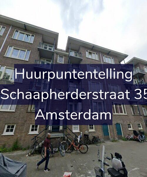 Foto gevel Huurpuntentelling voor De Schaapherderstraat 35-H, Amsterdam