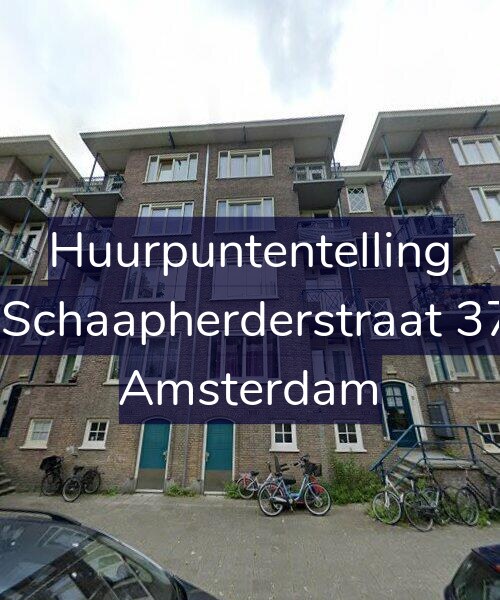 Foto gevel Huurpuntentelling voor De Schaapherderstraat 37-H, Amsterdam