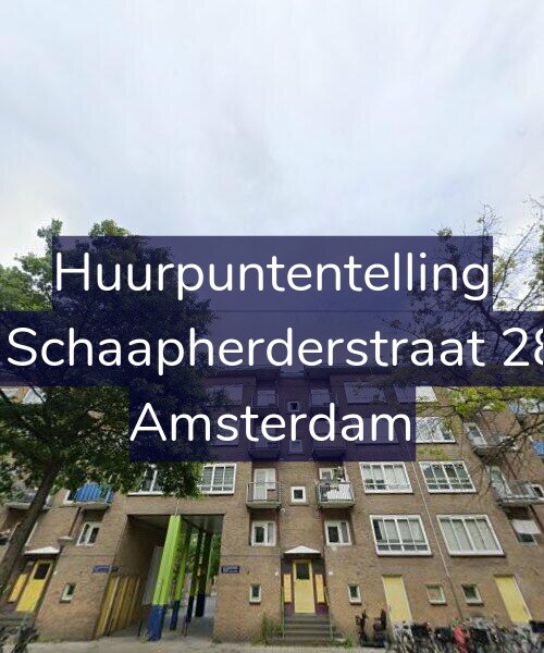 Foto gevel Huurpuntentelling voor De Schaapherderstraat 28-2, Amsterdam