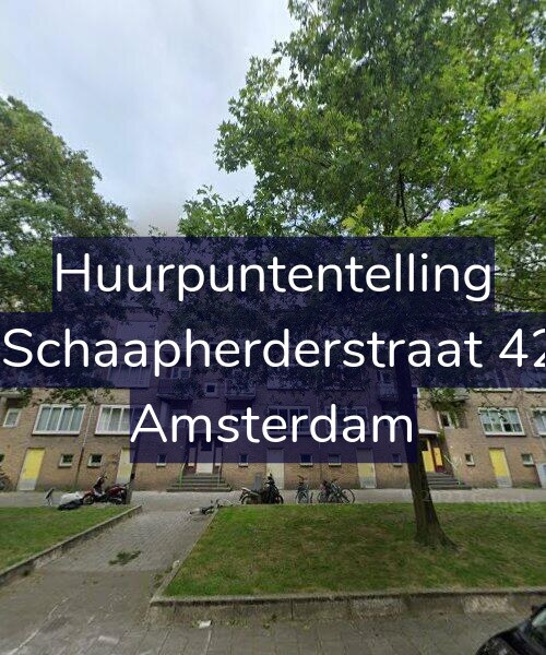 Foto gevel Huurpuntentelling voor De Schaapherderstraat 42-H, Amsterdam