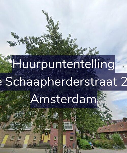Foto gevel Huurpuntentelling voor De Schaapherderstraat 2-3, Amsterdam