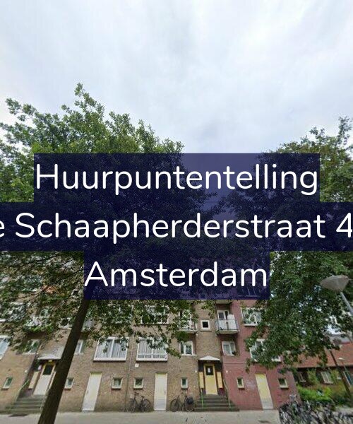 Foto gevel Huurpuntentelling voor De Schaapherderstraat 4-3, Amsterdam