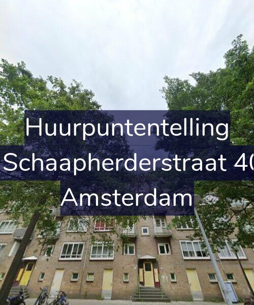 Foto gevel Huurpuntentelling voor De Schaapherderstraat 40-3, Amsterdam