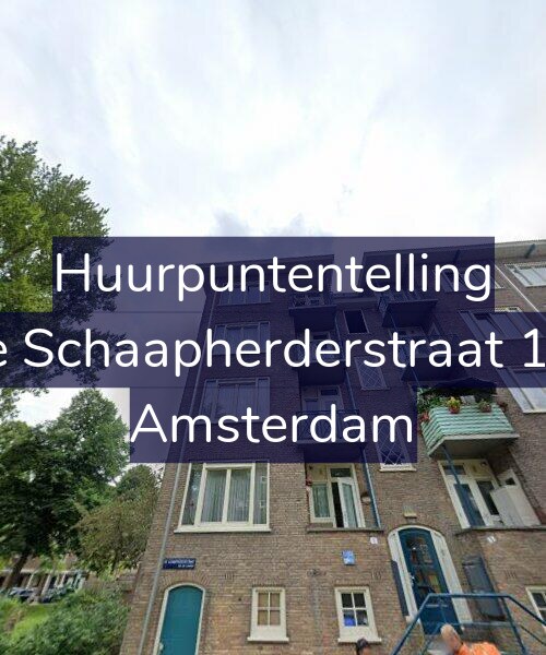 Foto gevel Huurpuntentelling voor De Schaapherderstraat 1-2, Amsterdam