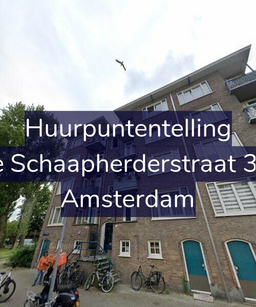 Foto gevel Huurpuntentelling voor De Schaapherderstraat 3-1, Amsterdam