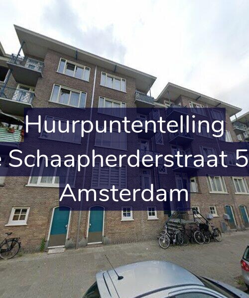 Foto gevel Huurpuntentelling voor De Schaapherderstraat 5-H, Amsterdam