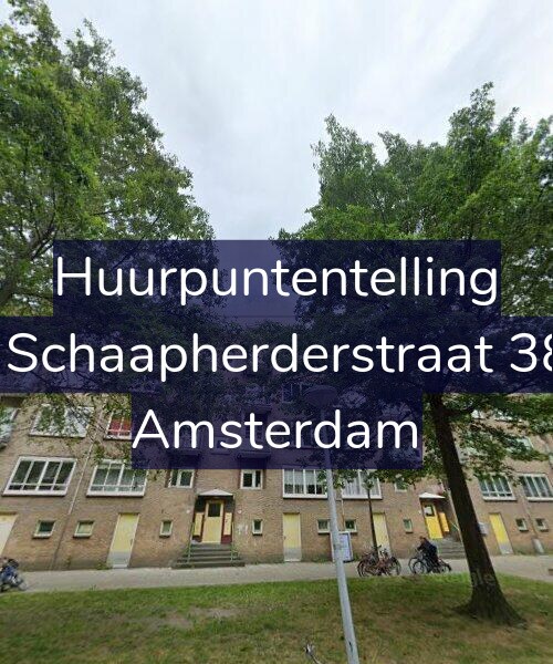 Foto gevel Huurpuntentelling voor De Schaapherderstraat 38-1, Amsterdam