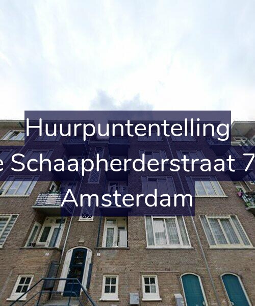 Foto gevel Huurpuntentelling voor De Schaapherderstraat 7-3, Amsterdam