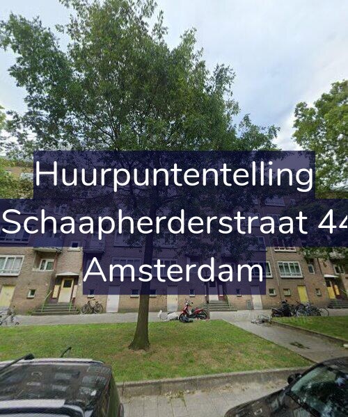 Foto gevel Huurpuntentelling voor De Schaapherderstraat 44-H, Amsterdam