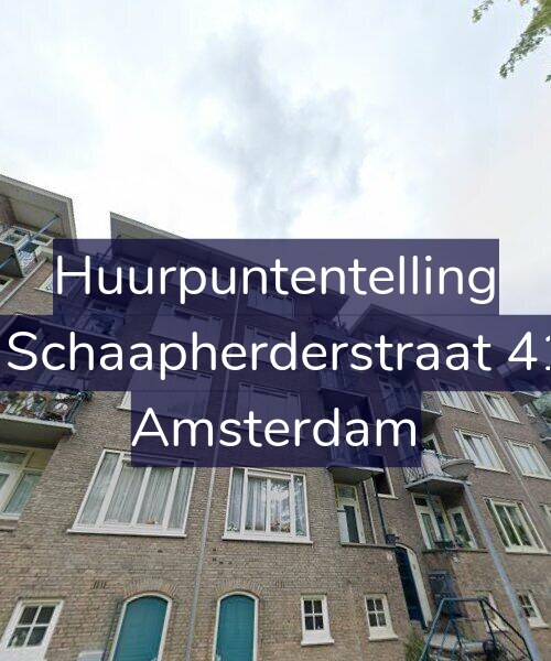 Foto gevel Huurpuntentelling voor De Schaapherderstraat 41-2, Amsterdam