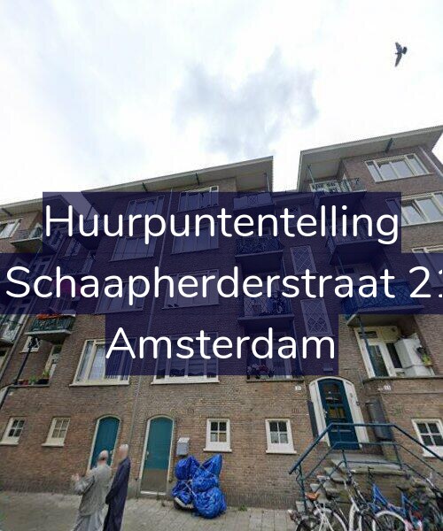 Foto gevel Huurpuntentelling voor De Schaapherderstraat 21-1, Amsterdam