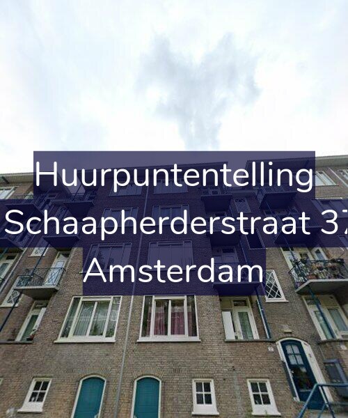 Foto gevel Huurpuntentelling voor De Schaapherderstraat 37-2, Amsterdam