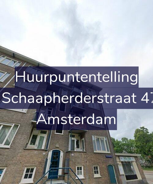 Foto gevel Huurpuntentelling voor De Schaapherderstraat 47-3, Amsterdam